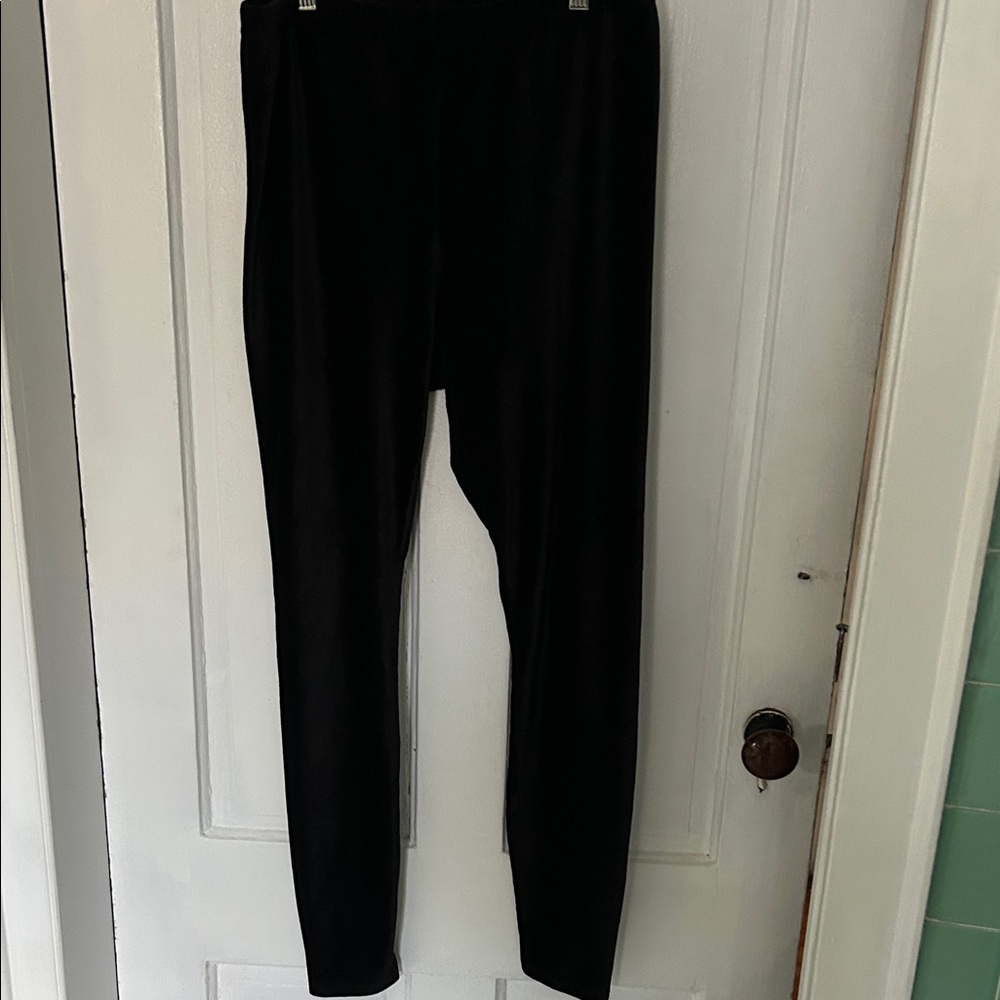 Black Baby Corduroy Soft Leggings